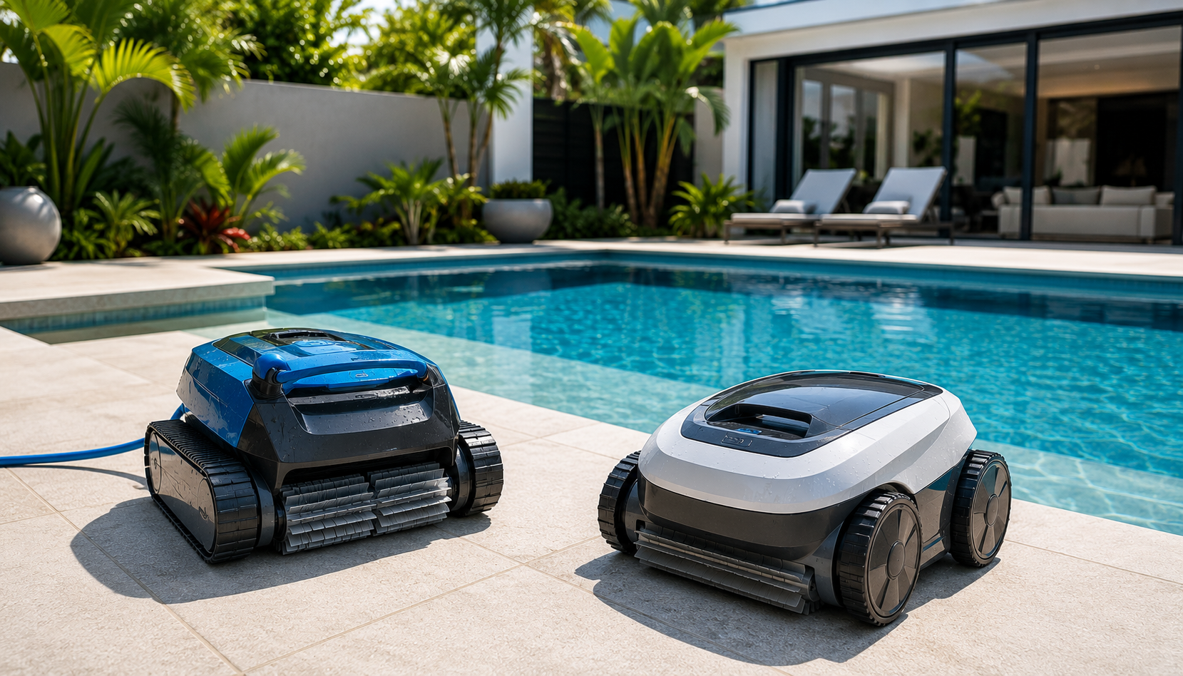 Limpiafondos eléctricos y de batería para piscinas en Murcia Suministros Costeras Sur